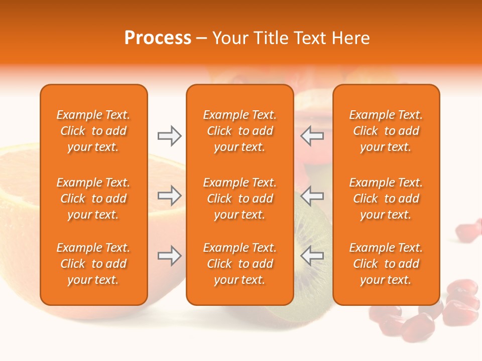 Fresh Sweet Vegetarian PowerPoint Template