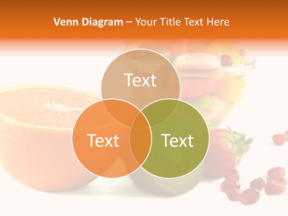 Fresh Sweet Vegetarian PowerPoint Template