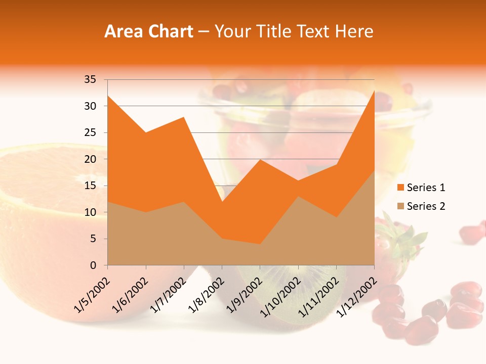 Fresh Sweet Vegetarian PowerPoint Template