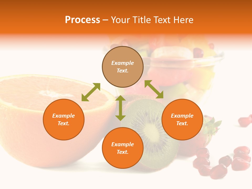 Fresh Sweet Vegetarian PowerPoint Template
