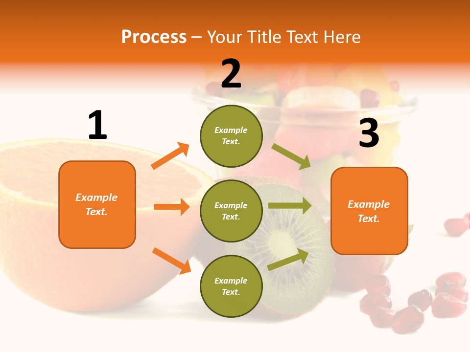 Fresh Sweet Vegetarian PowerPoint Template