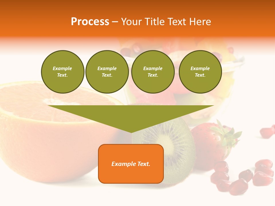 Fresh Sweet Vegetarian PowerPoint Template
