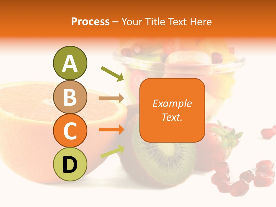 Fresh Sweet Vegetarian PowerPoint Template