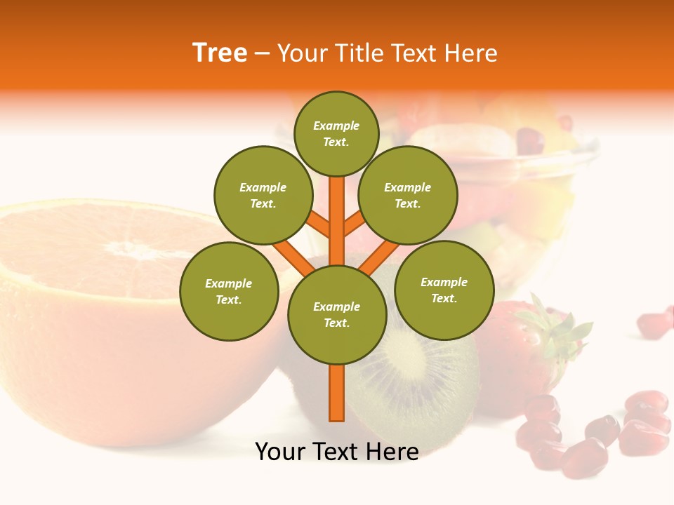 Fresh Sweet Vegetarian PowerPoint Template