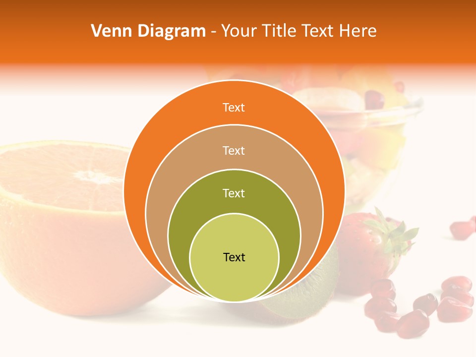 Fresh Sweet Vegetarian PowerPoint Template