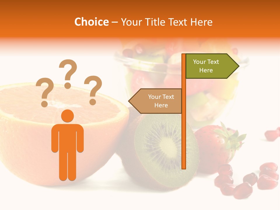 Fresh Sweet Vegetarian PowerPoint Template