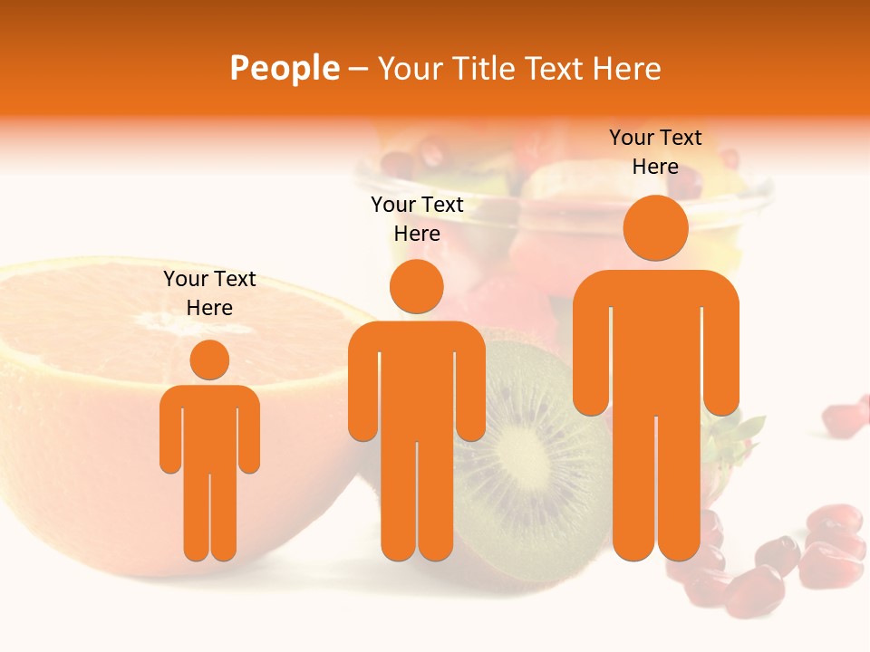 Fresh Sweet Vegetarian PowerPoint Template