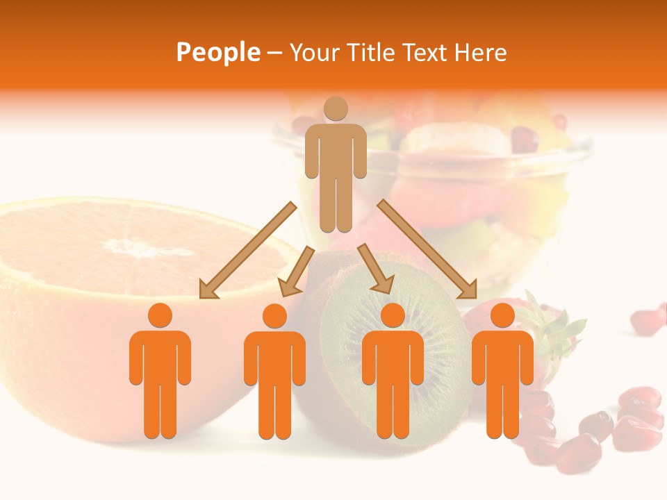 Fresh Sweet Vegetarian PowerPoint Template