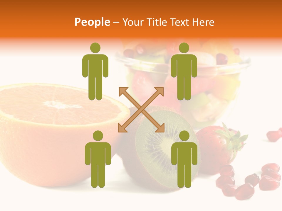 Fresh Sweet Vegetarian PowerPoint Template