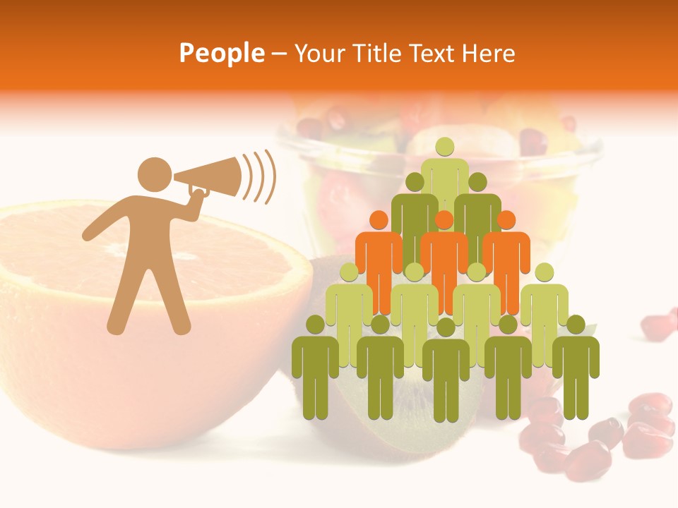 Fresh Sweet Vegetarian PowerPoint Template