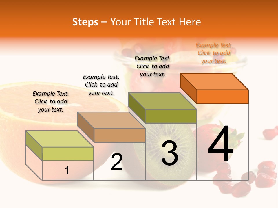 Fresh Sweet Vegetarian PowerPoint Template