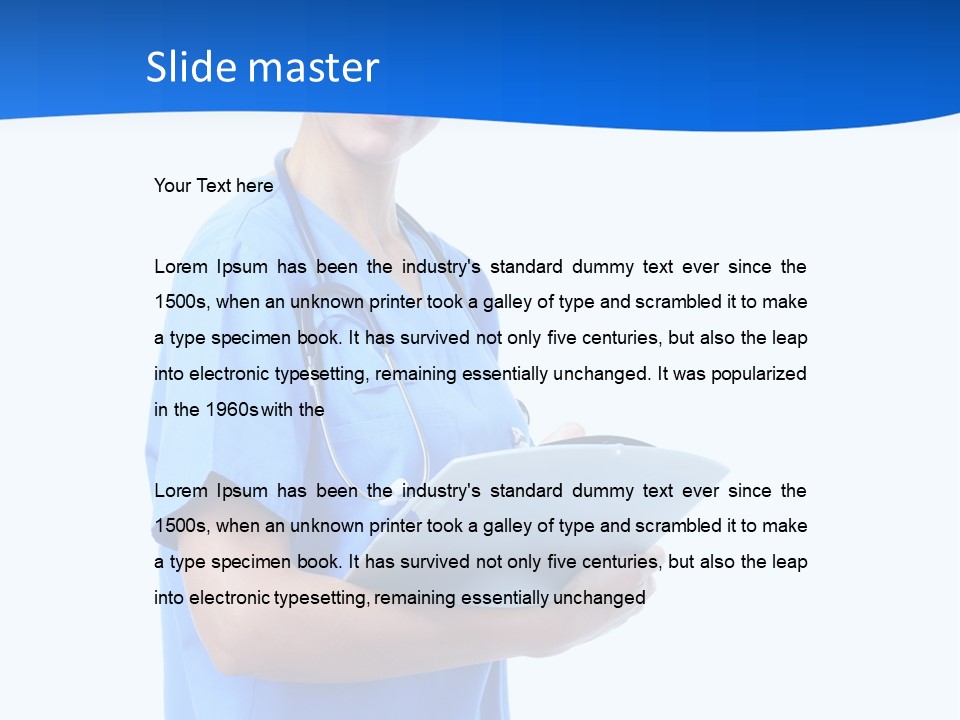 Student Education Worker PowerPoint Template