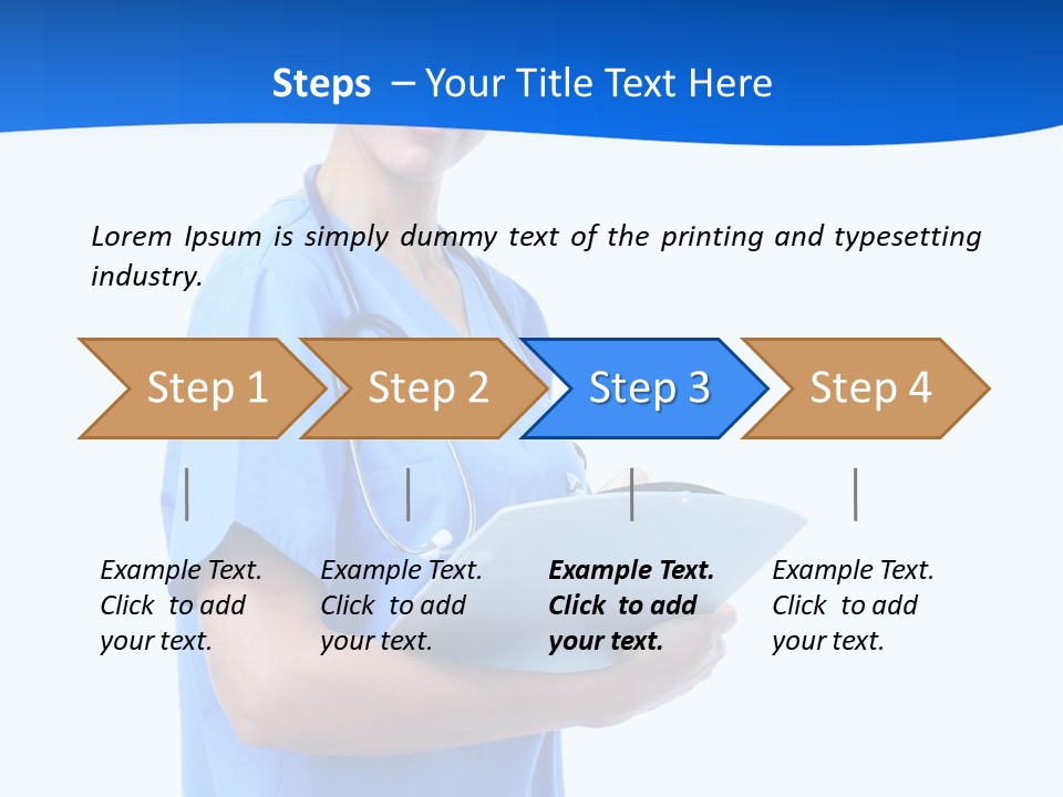 Student Education Worker PowerPoint Template