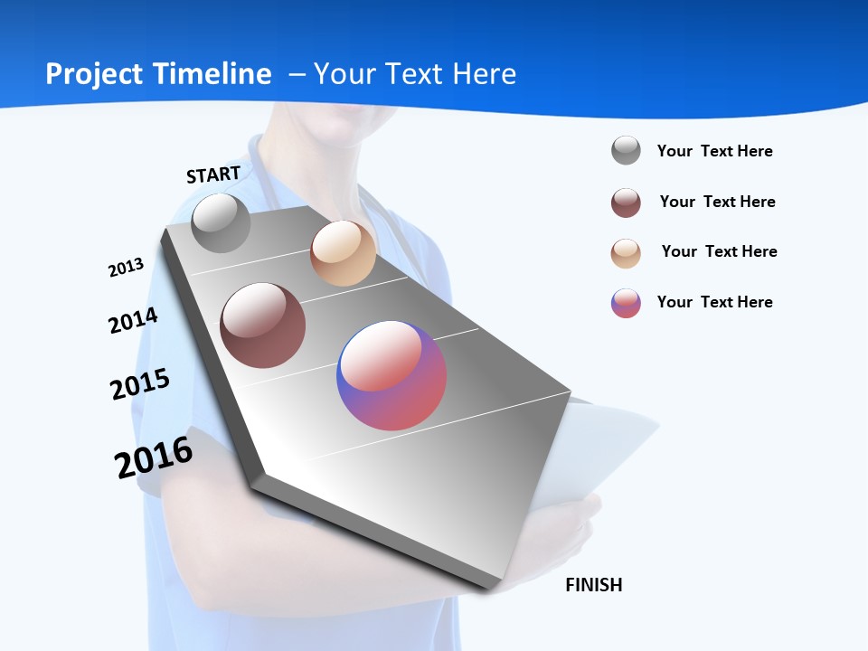 Student Education Worker PowerPoint Template