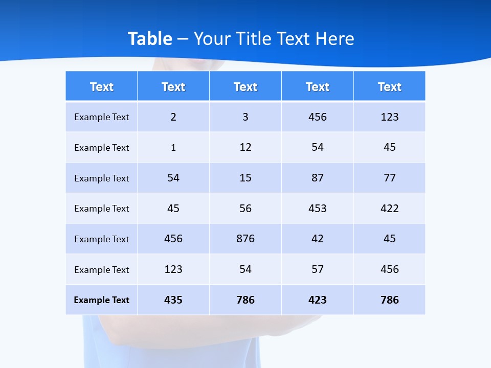 Student Education Worker PowerPoint Template
