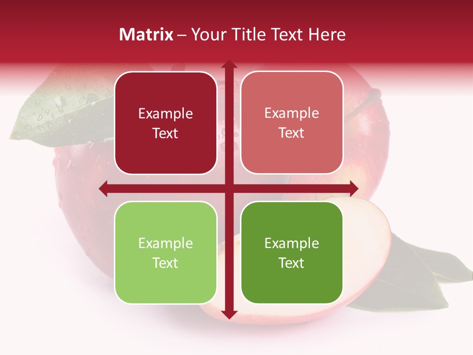 Juice Background White PowerPoint Template
