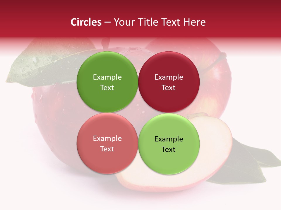 Juice Background White PowerPoint Template