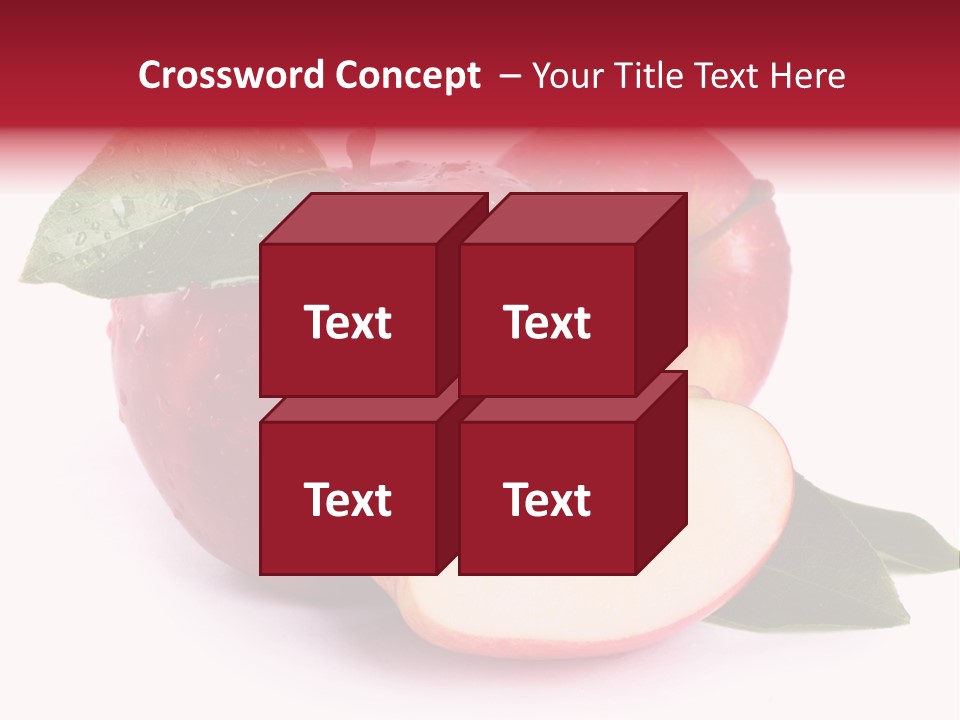 Juice Background White PowerPoint Template