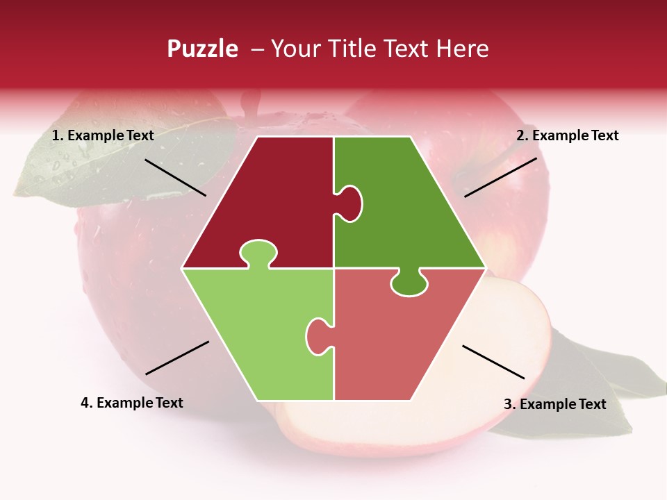 Juice Background White PowerPoint Template