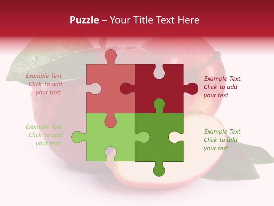 Juice Background White PowerPoint Template