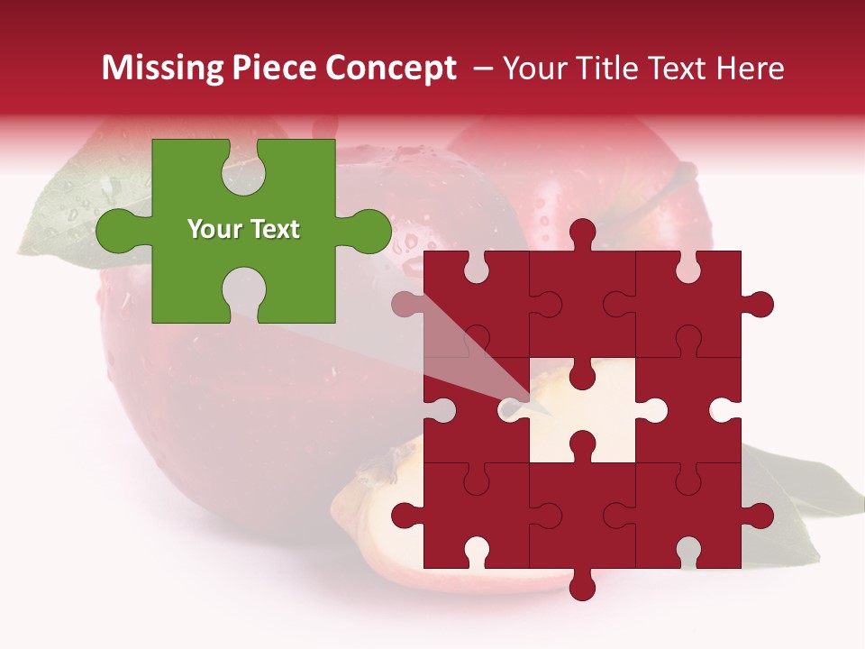 Juice Background White PowerPoint Template