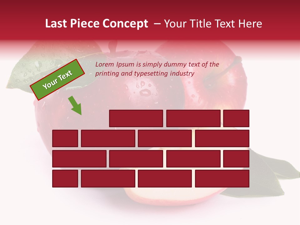 Juice Background White PowerPoint Template