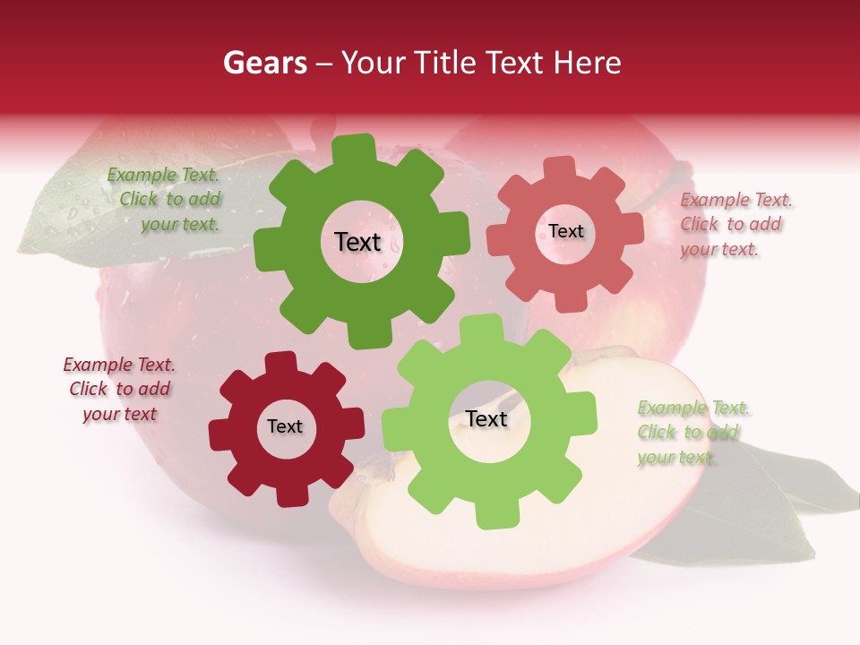 Juice Background White PowerPoint Template