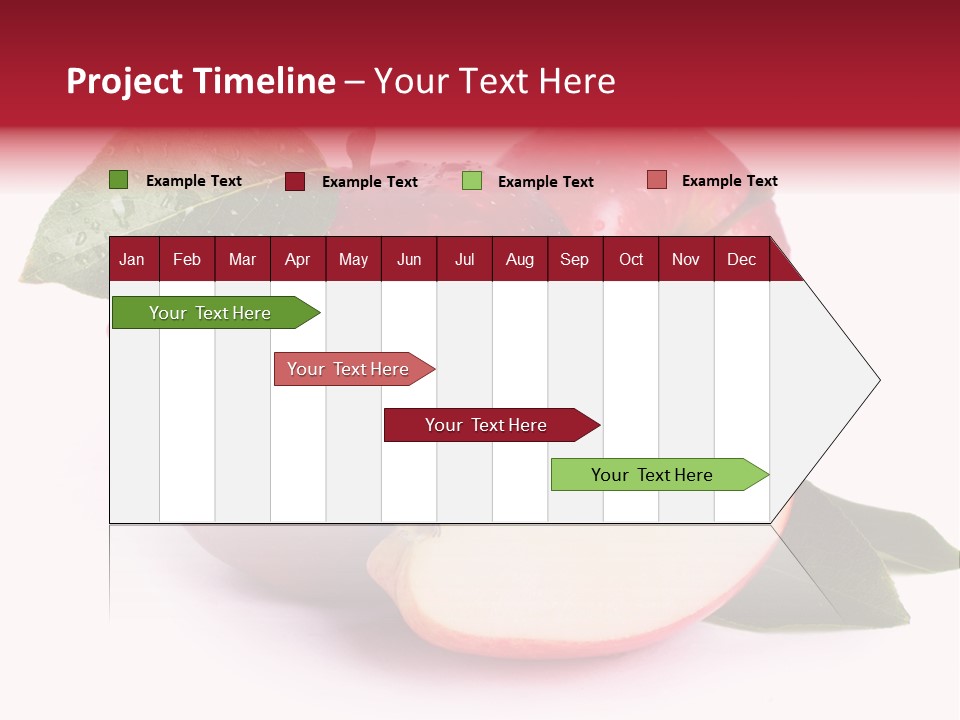 Juice Background White PowerPoint Template