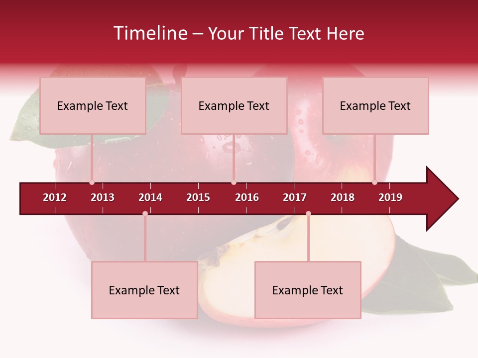 Juice Background White PowerPoint Template