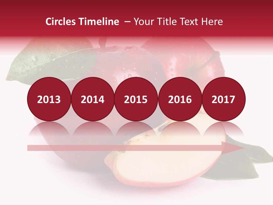 Juice Background White PowerPoint Template