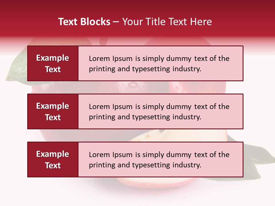 Juice Background White PowerPoint Template