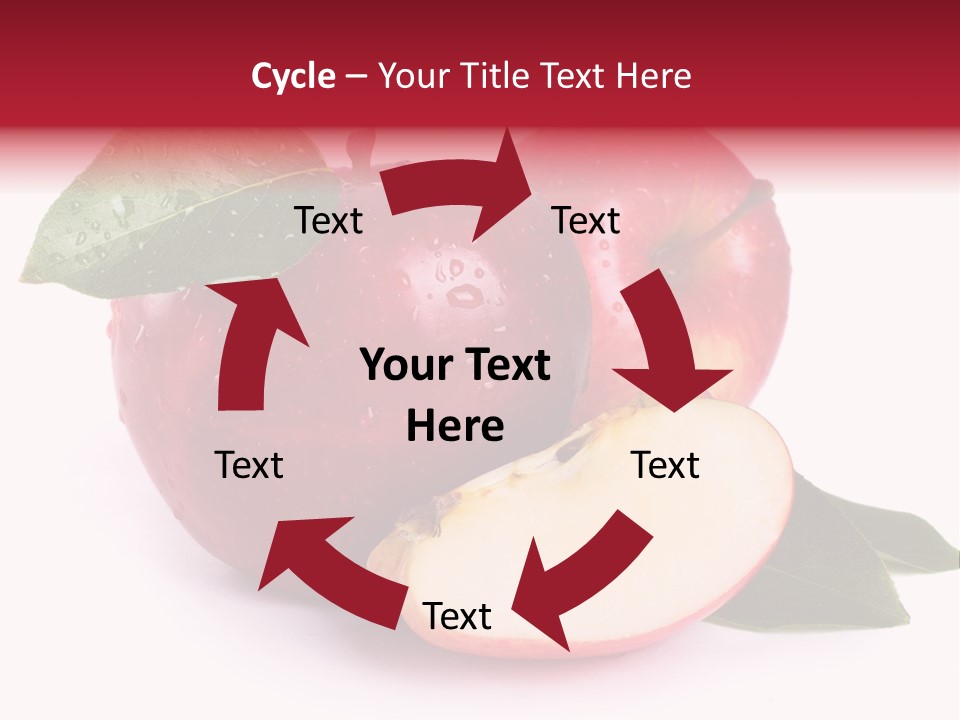 Juice Background White PowerPoint Template