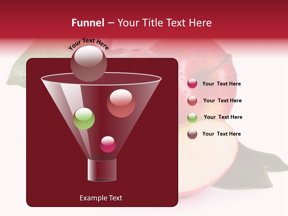 Juice Background White PowerPoint Template