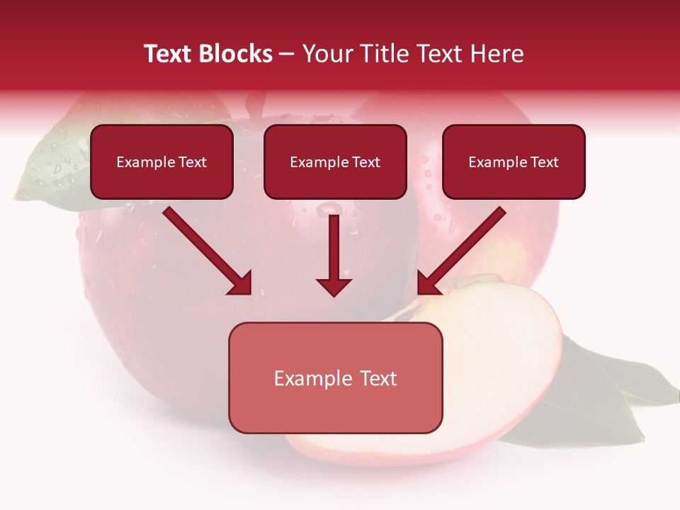 Juice Background White PowerPoint Template