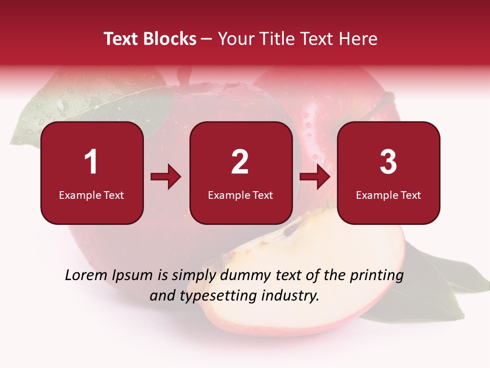 Juice Background White PowerPoint Template