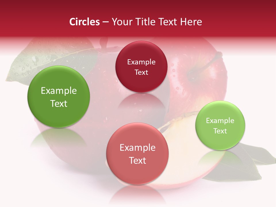 Juice Background White PowerPoint Template