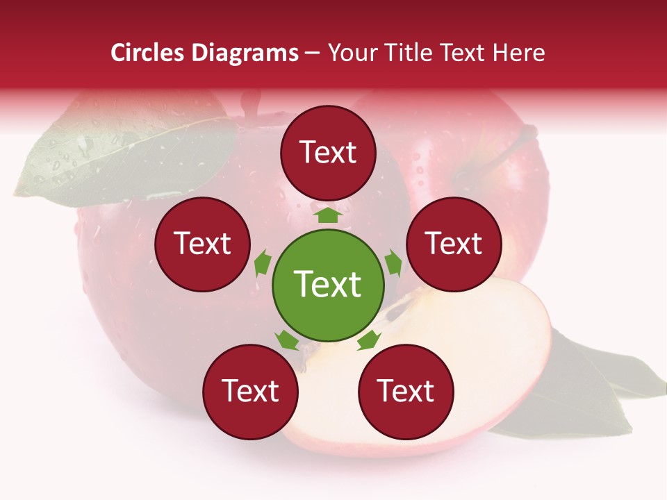 Juice Background White PowerPoint Template