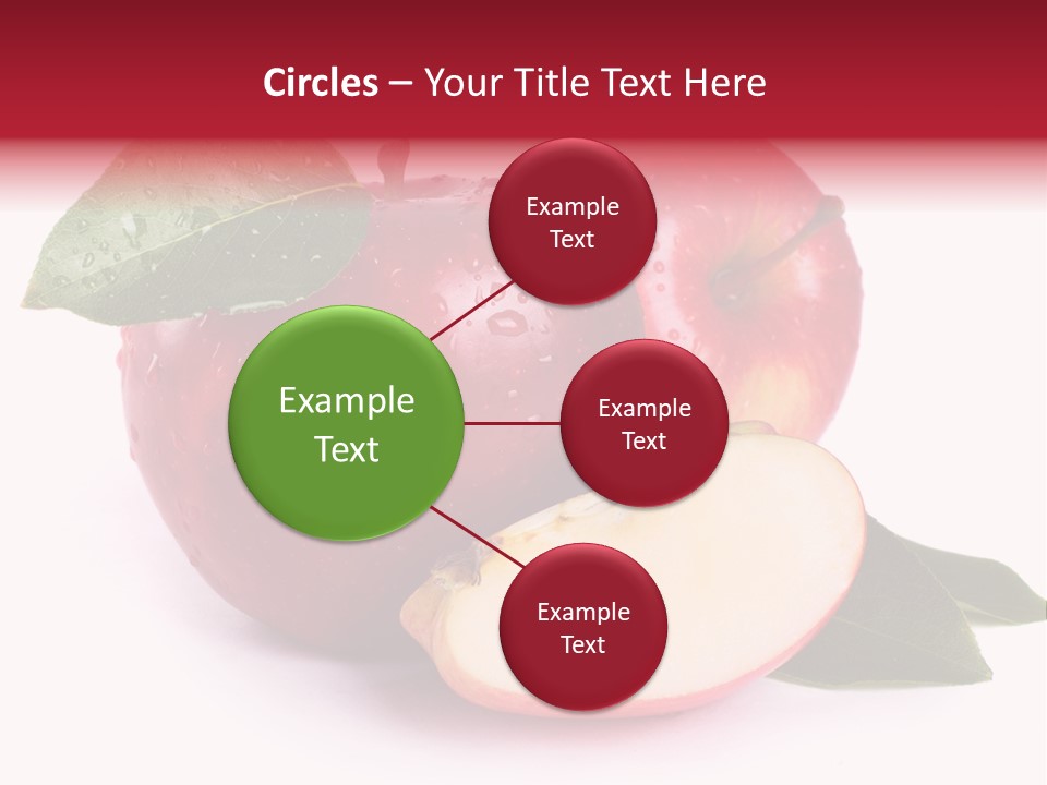 Juice Background White PowerPoint Template