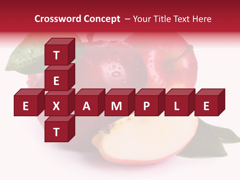 Juice Background White PowerPoint Template