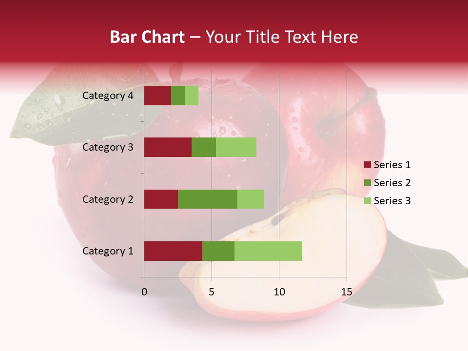 Juice Background White PowerPoint Template