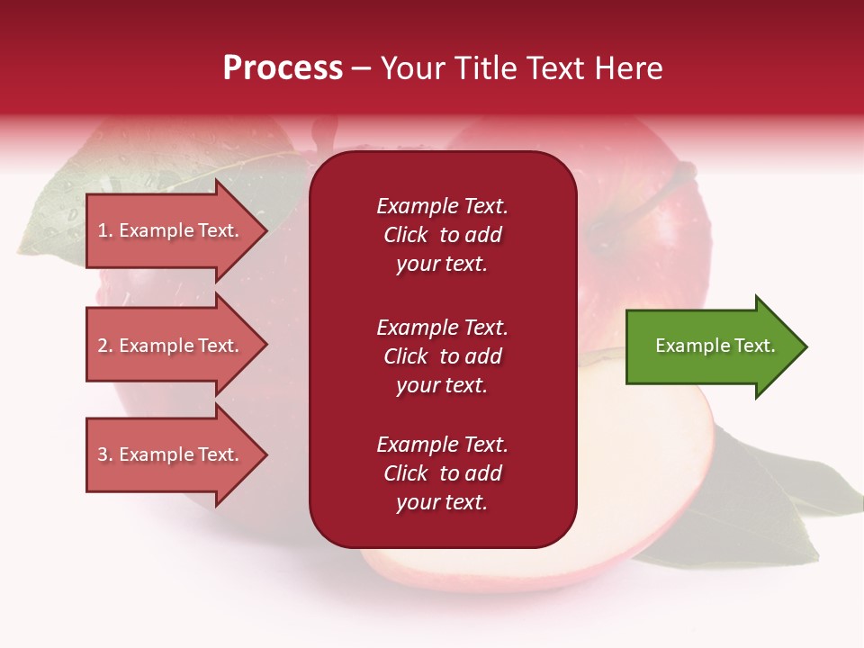 Juice Background White PowerPoint Template