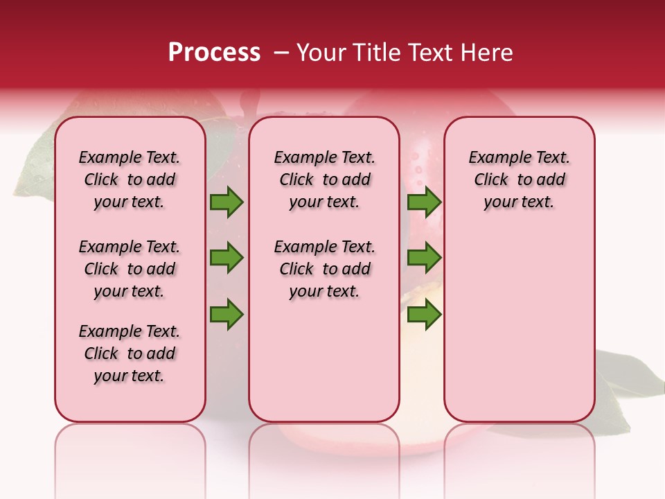Juice Background White PowerPoint Template