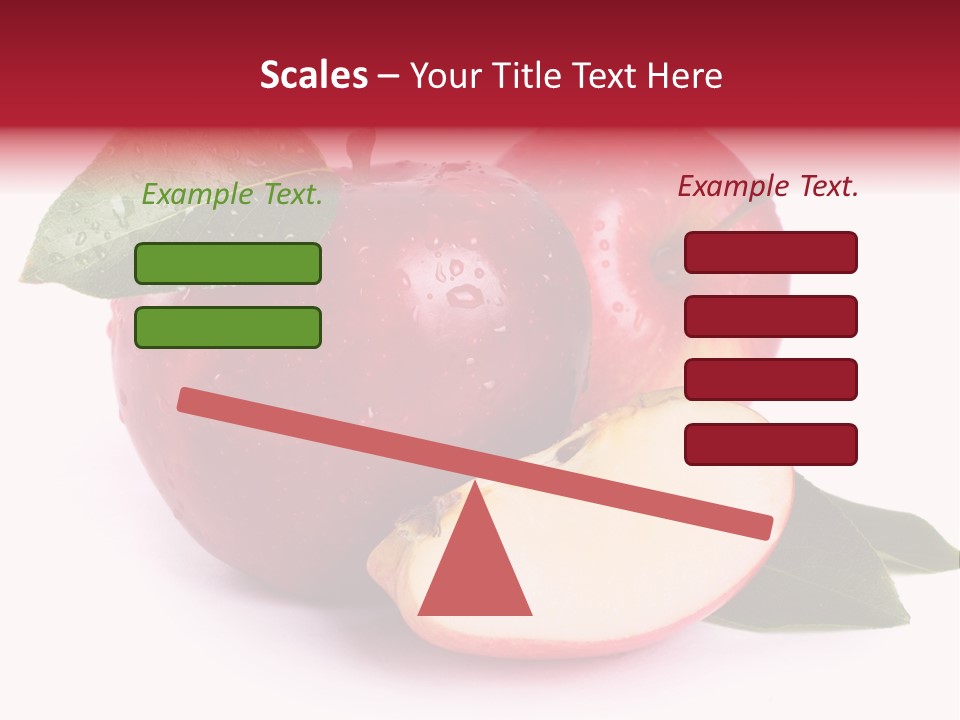 Juice Background White PowerPoint Template