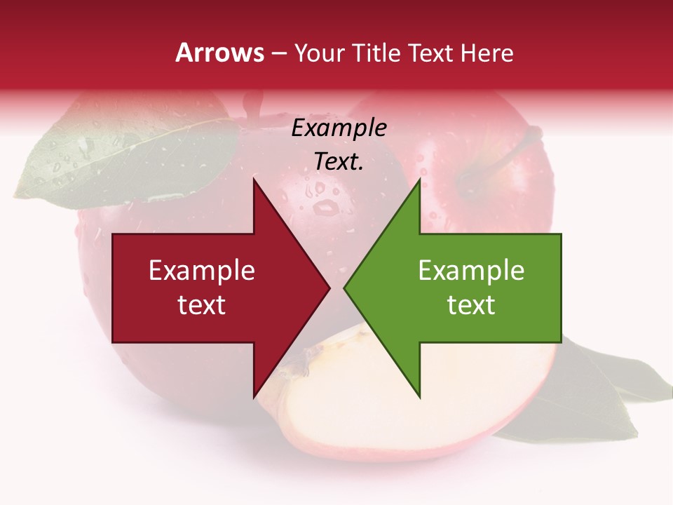 Juice Background White PowerPoint Template