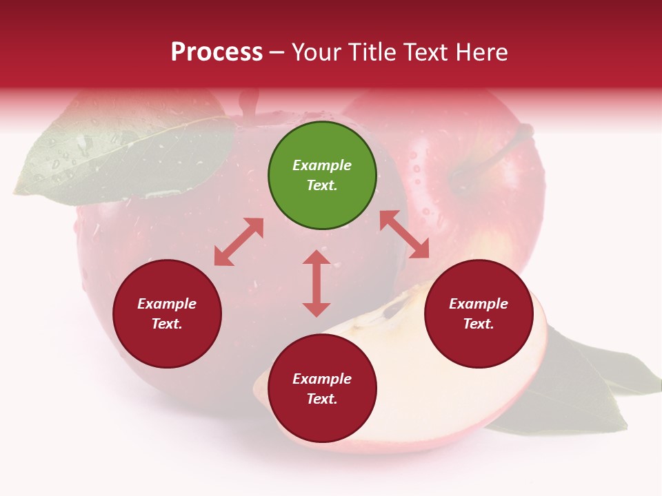 Juice Background White PowerPoint Template