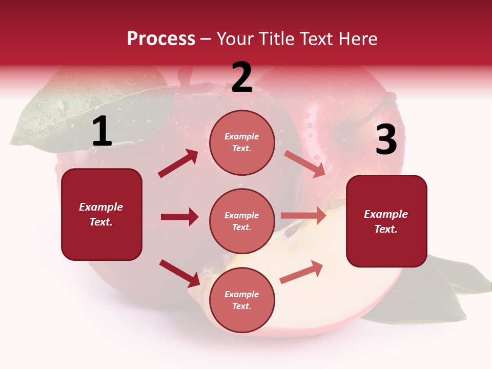 Juice Background White PowerPoint Template