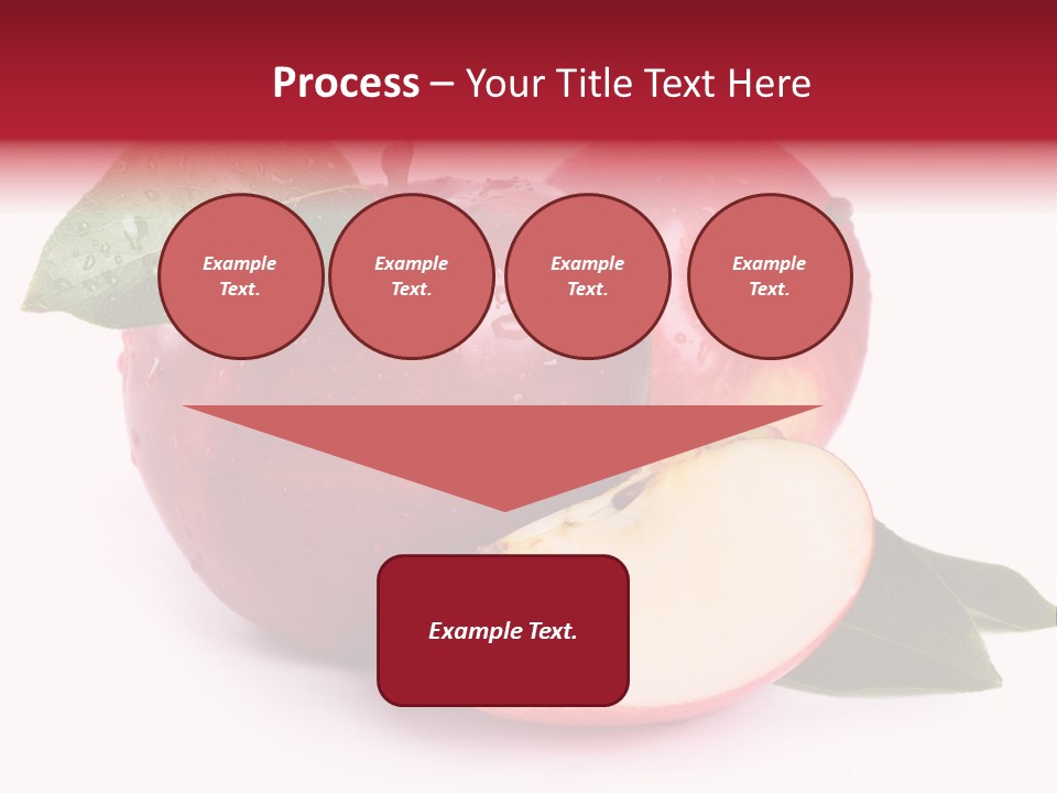 Juice Background White PowerPoint Template