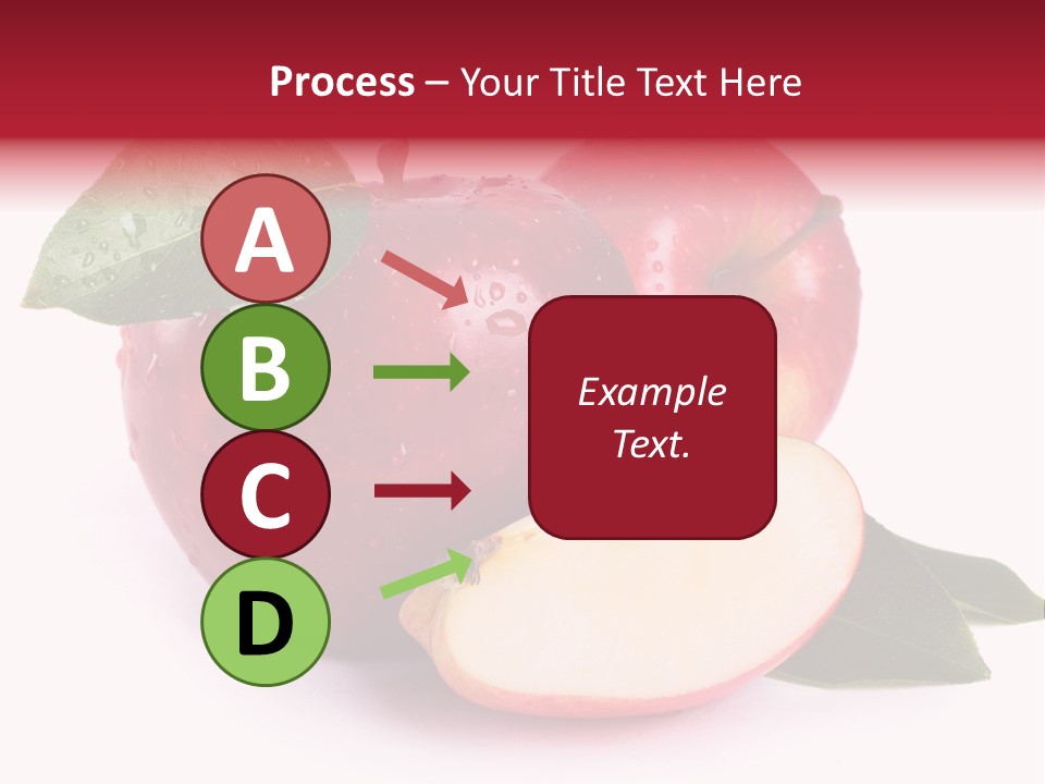 Juice Background White PowerPoint Template