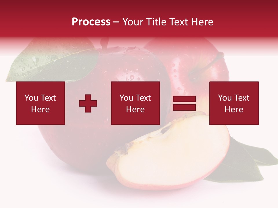 Juice Background White PowerPoint Template