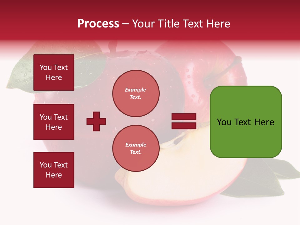 Juice Background White PowerPoint Template